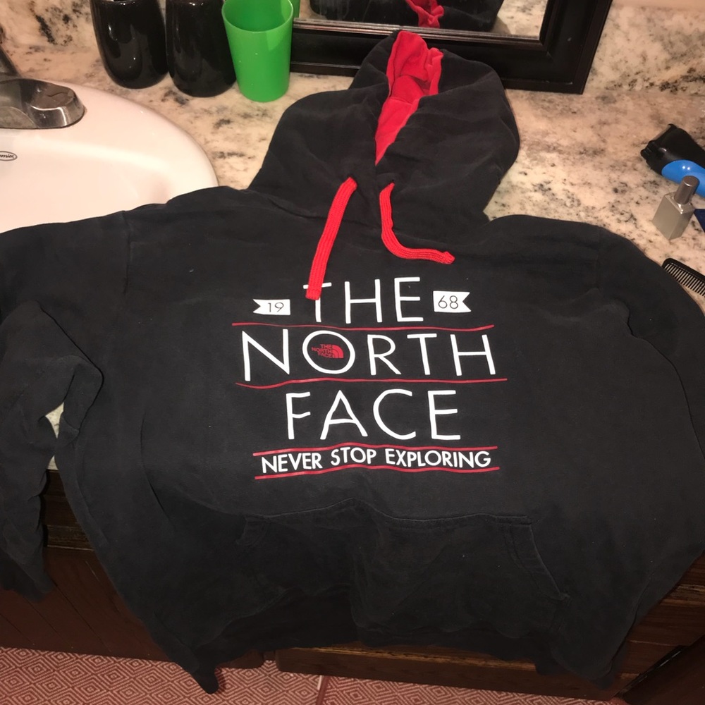North face sweat shirt